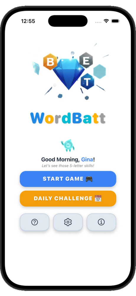 WordBatt App Screenshot